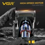 ماشین اصلاح موی حرفه‌ای VGR V-285 - تصویر 5