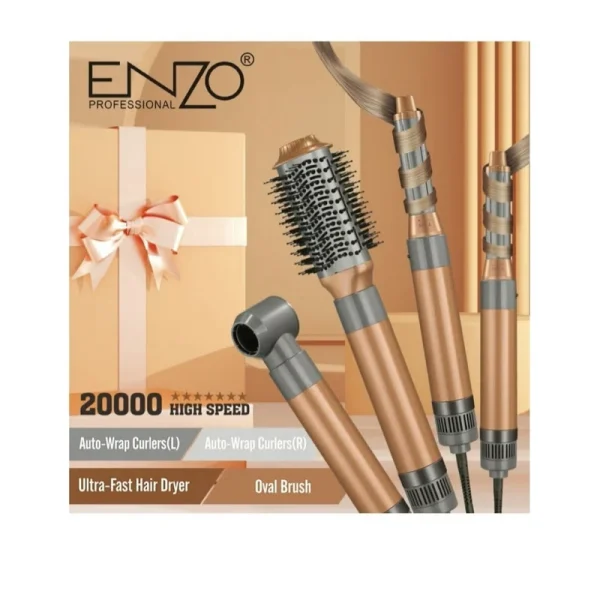 سشوار برس‌دار و حالت‌دهنده مو ENZO مدل EN-4131